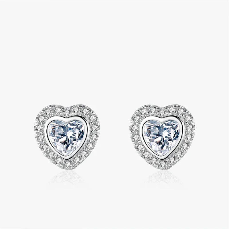 Heart's Desire Sparkle Earrings - TM & CO. JEWELS 