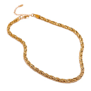 Luster Lock Collar - TM & CO. JEWELS 