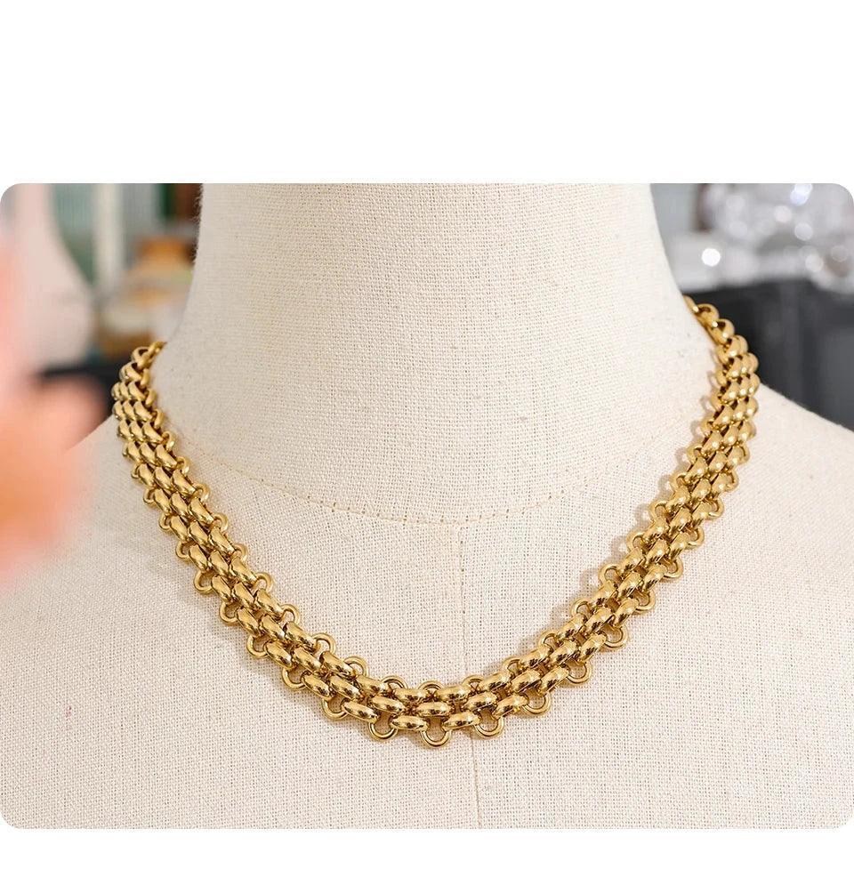 Glimmer Duo Necklace - TM & CO. JEWELS 