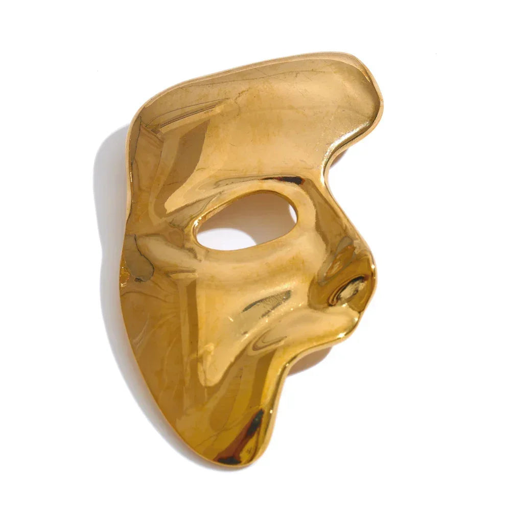 Abstract Visage Brooch - TM & CO. JEWELS 