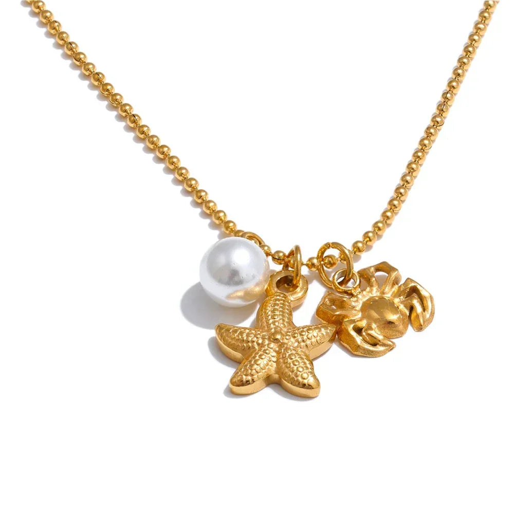 Seaside Charm Necklace - TM & CO. JEWELS 