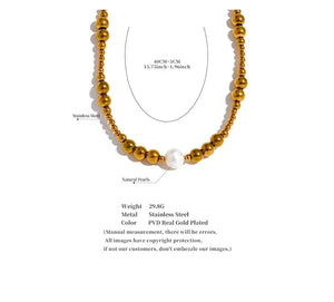 Ocean Luxe Necklace - TM & CO. JEWELS 