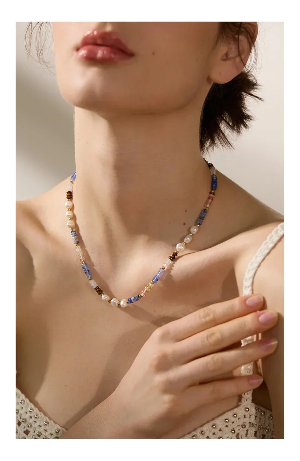 Azure Pearl Tapestry - TM & CO. JEWELS 