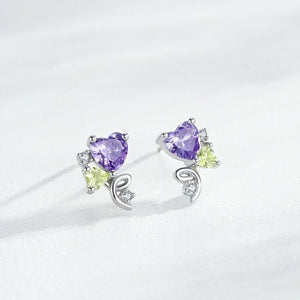 Emma’s Heart Glow Earrings - TM & Co. Jewels