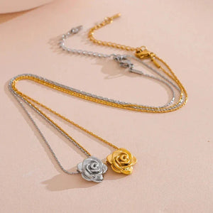 Floral Radiance Necklace - TM & CO. JEWELS 