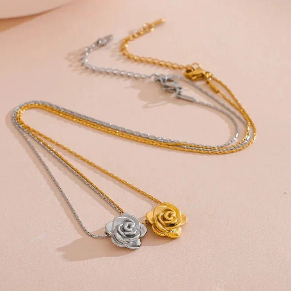 Floral Radiance Necklace - TM & CO. JEWELS 