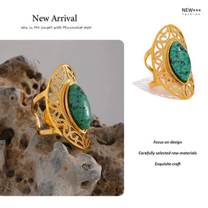 Emerald Essence Ring - TM & CO. JEWELS 