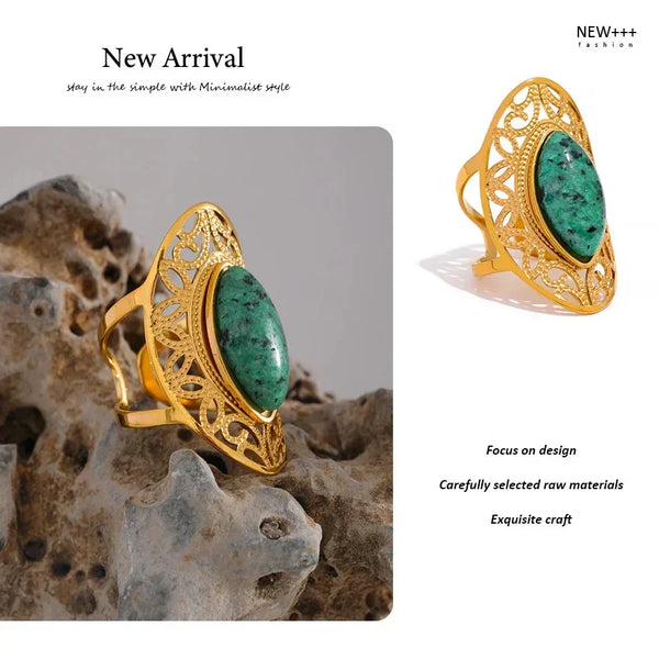 Emerald Essence Ring - TM & CO. JEWELS 