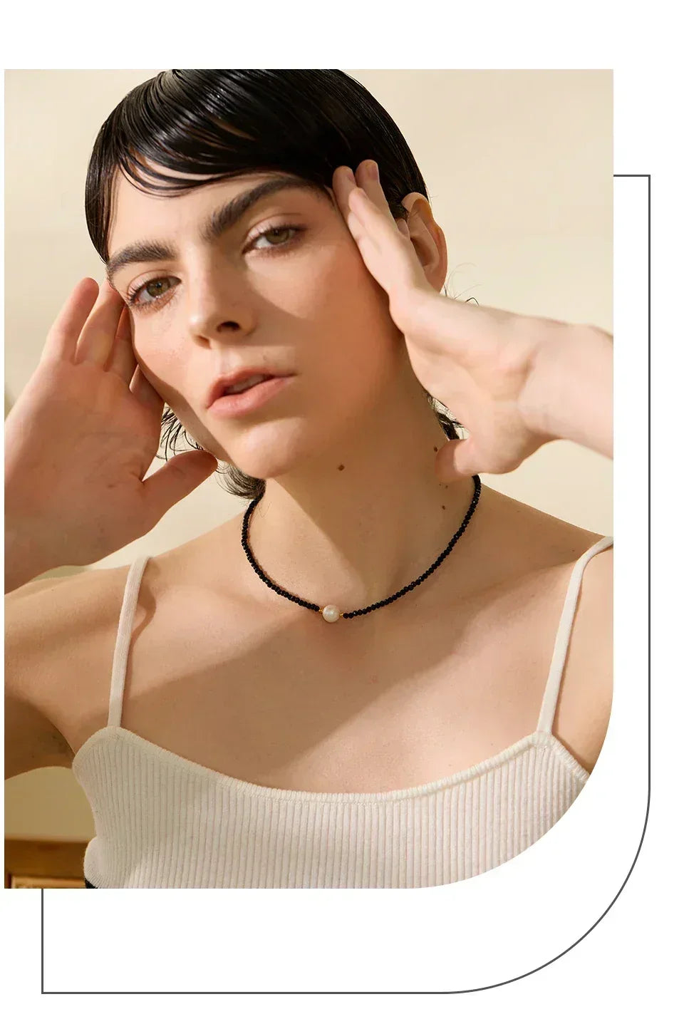 Noir Elegance Strand - TM & CO. JEWELS 