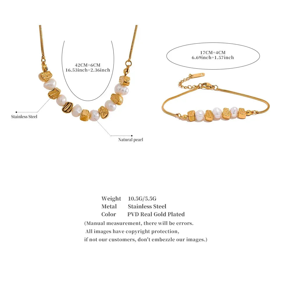 Aureate Pearl Strands - TM & CO. JEWELS 