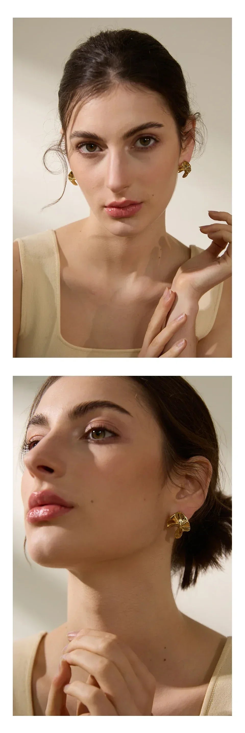 Textured Bloom Studs - TM & Co. Jewels