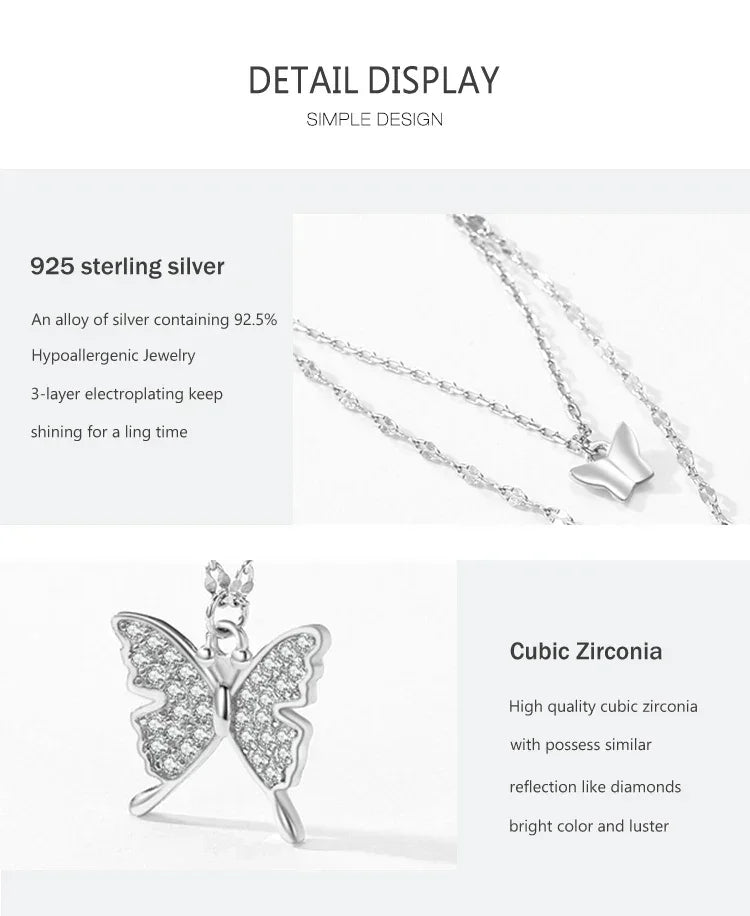 Ethereal Wings Necklace - TM & CO. JEWELS 