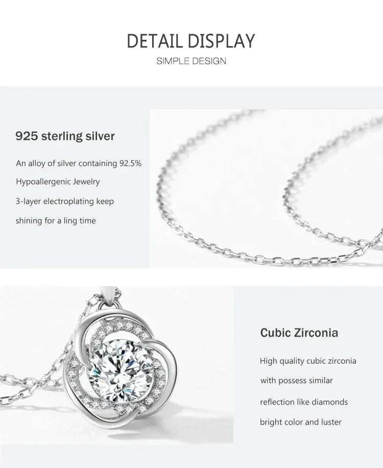 Blossom Brilliance Necklace - TM & CO. JEWELS 