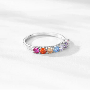 Crystal Aura Promise Band - TM & Co. Jewels