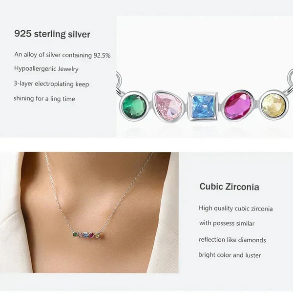 Spectrum Shine Necklace - TM & CO. JEWELS 