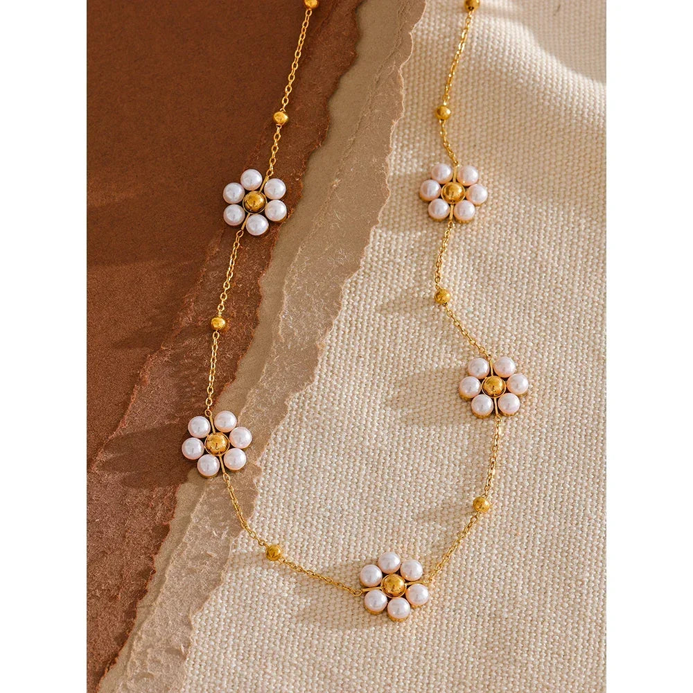 Blossom & Pearl Strand - TM & CO. JEWELS 