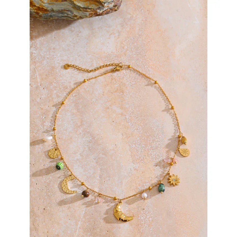 Celestial Garden Necklace - TM & CO. JEWELS 