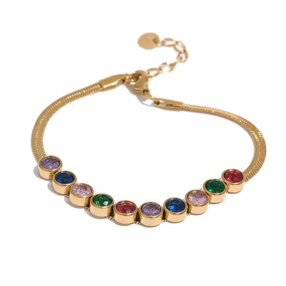 Prism Glow Cubic Bracelet - TM & Co. Jewels