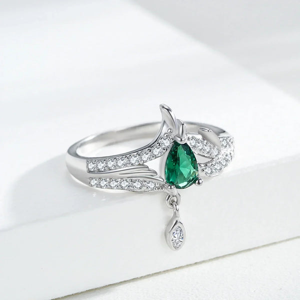 Verdant Tide Pendant Ring - TM & Co. Jewels
