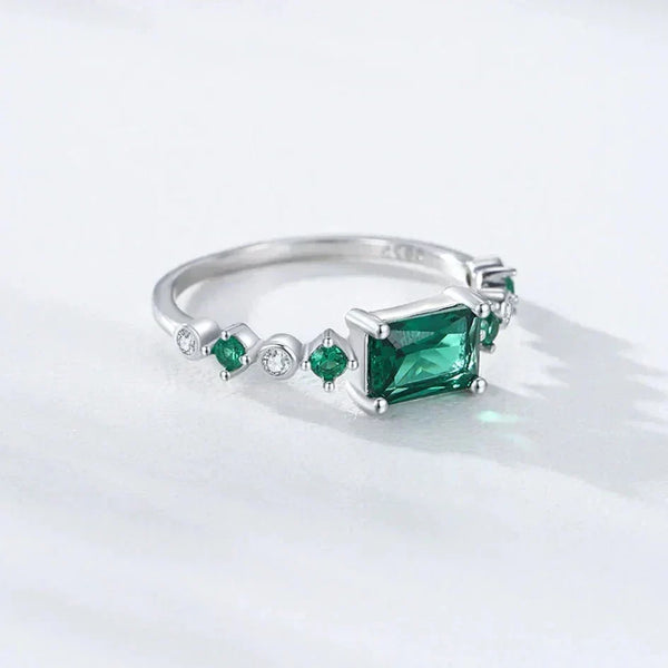 Jade Luxe Square Ring - TM & Co. Jewels