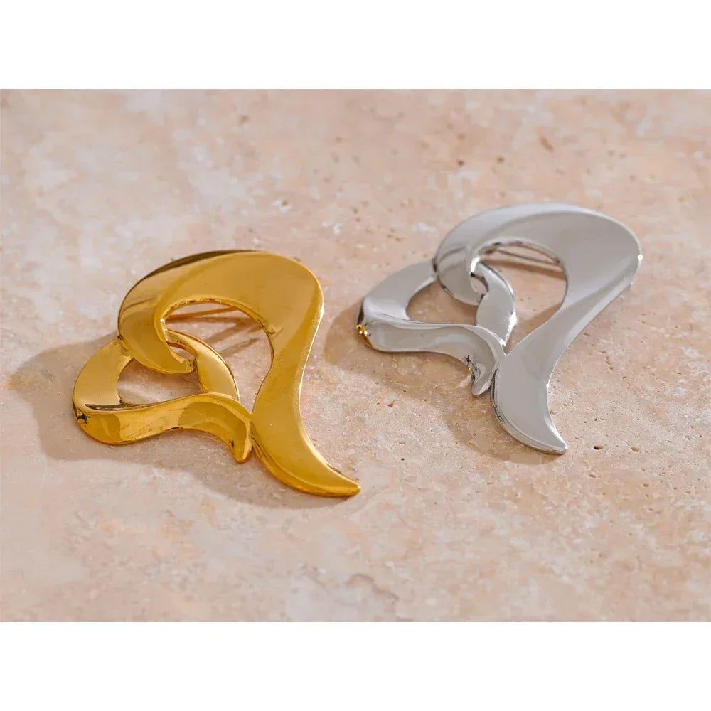 Classic Heart Brooch - TM & CO. JEWELS 