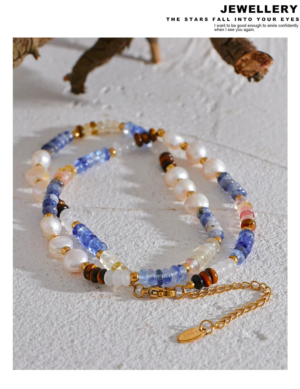 Azure Pearl Tapestry - TM & CO. JEWELS 