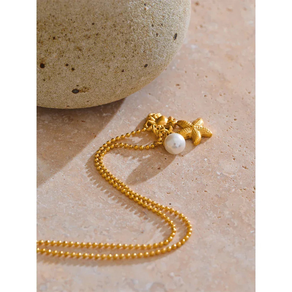 Seaside Charm Necklace - TM & CO. JEWELS 