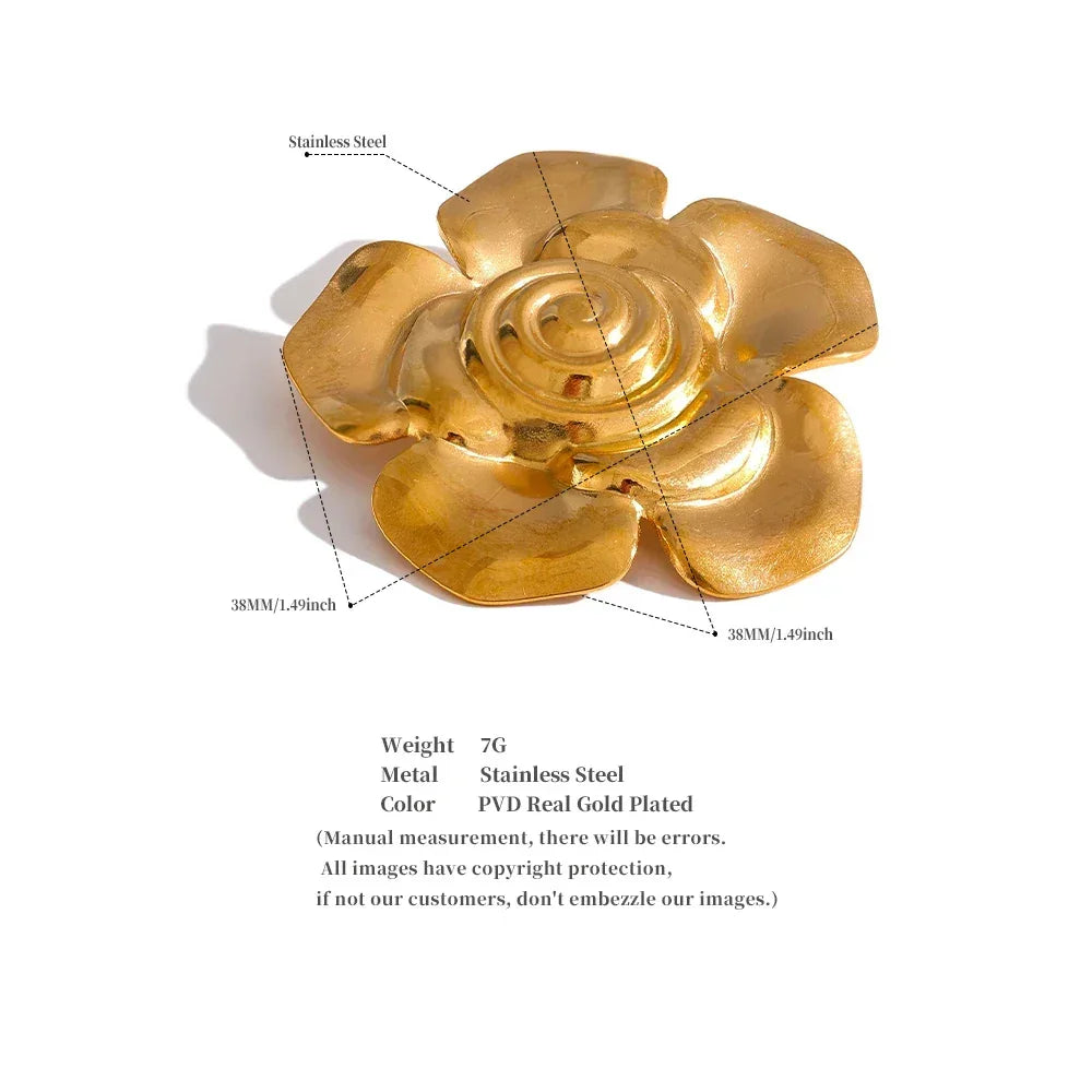 Blossom Charm Brooch - TM & CO. JEWELS 