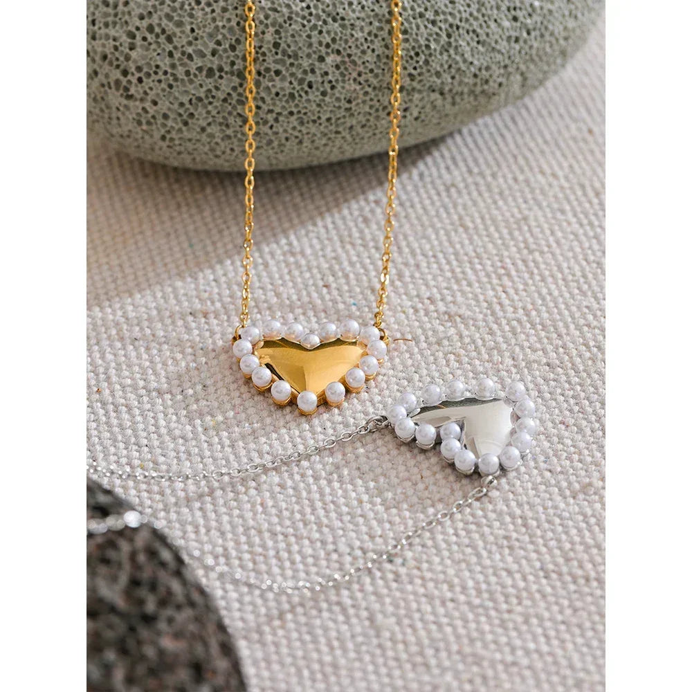 Pearl Kiss Necklace - TM & CO. JEWELS 