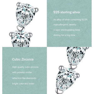 Dazzling CZ Water Drop Earrings - TM & Co. Jewels