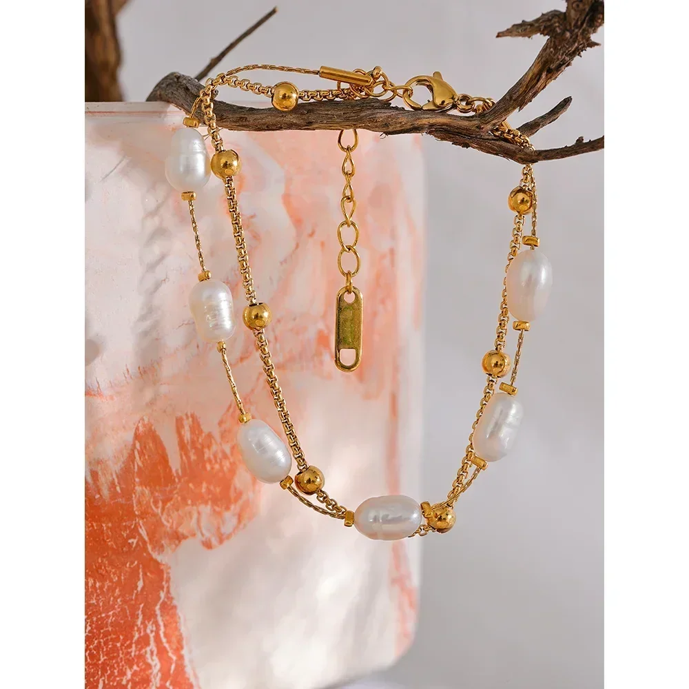 Luxe Twin Pearl Bracelet - TM & Co. Jewels