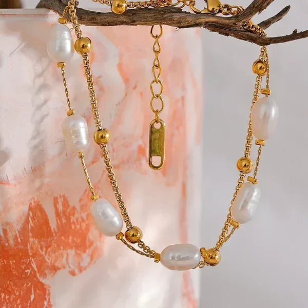 Luxe Twin Pearl Bracelet - TM & Co. Jewels