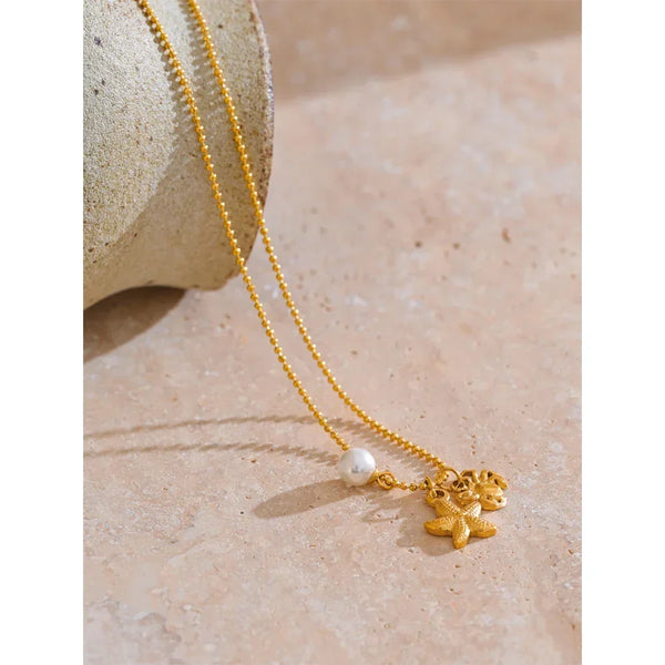 Seaside Charm Necklace - TM & CO. JEWELS 
