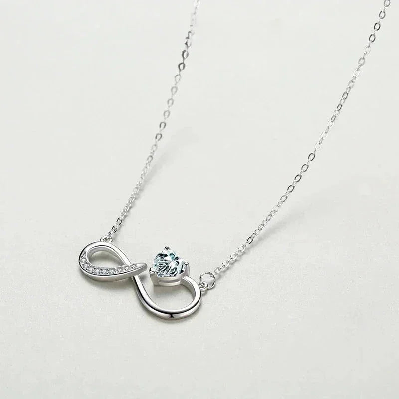 Glowing Heart Charm Necklace - TM & CO. JEWELS 