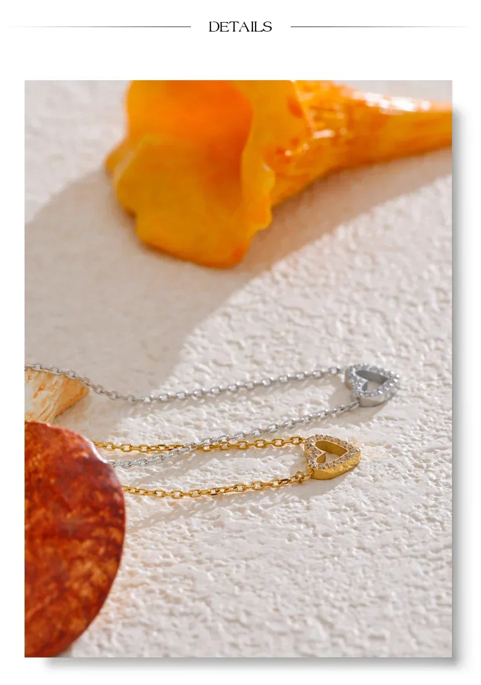 Hollow Heart Necklace - TM & CO. JEWELS 