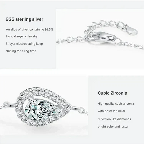Azure Tear Bracelet - TM & Co. Jewels