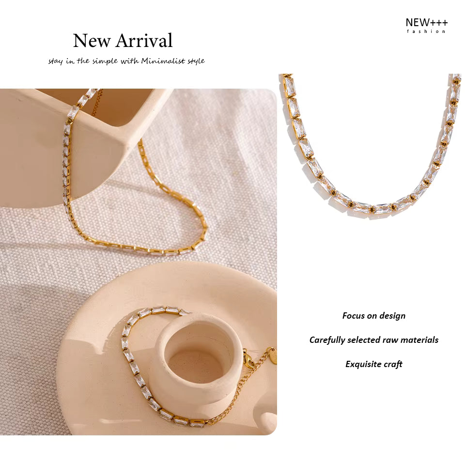 Gardenia Cascade Set - TM & CO. JEWELS 