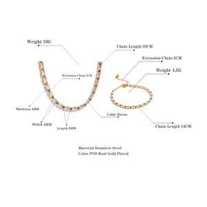 Gardenia Cascade Set - TM & CO. JEWELS 