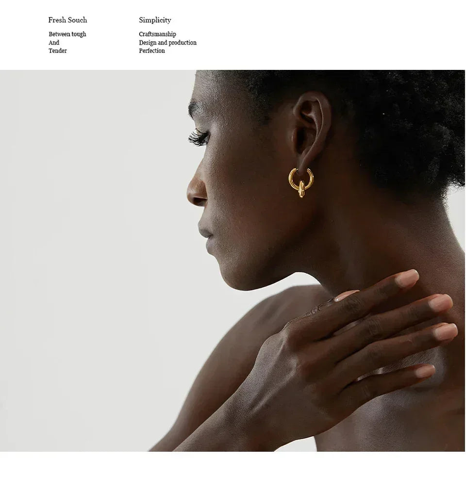 Astral Affection Hoops - TM & CO. JEWELS 