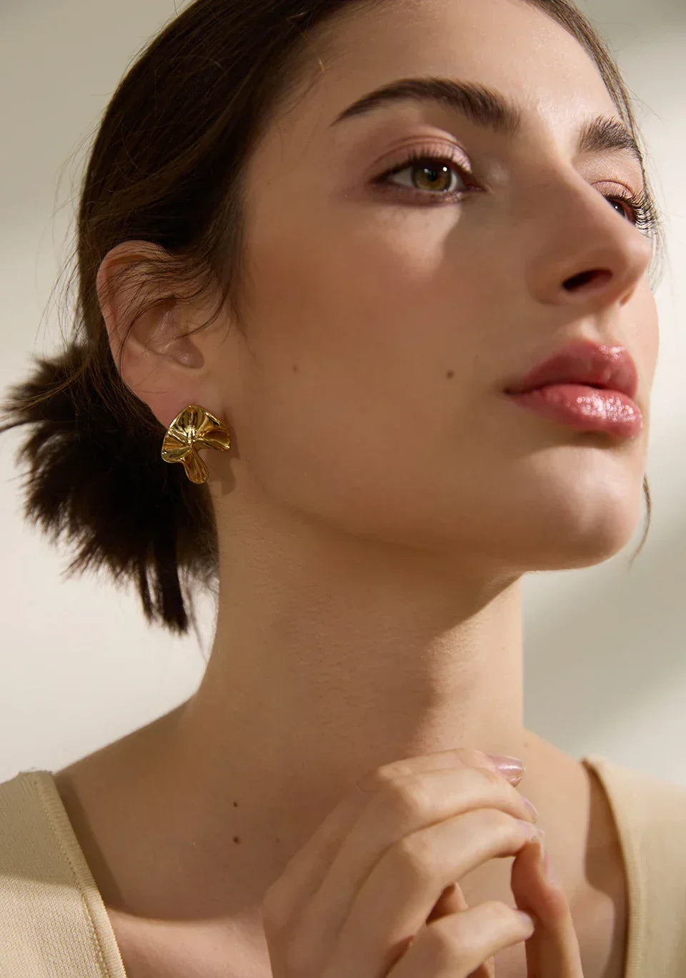 Textured Bloom Studs - TM & Co. Jewels