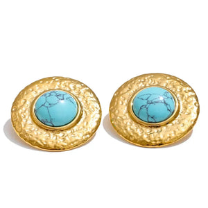 Turquoise Geometry Vintage Jewelry Set - TM & CO. JEWELS 