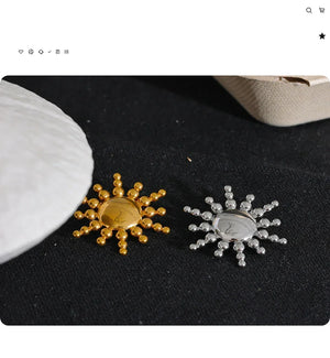 Eternal Sun Pin - TM & CO. JEWELS 