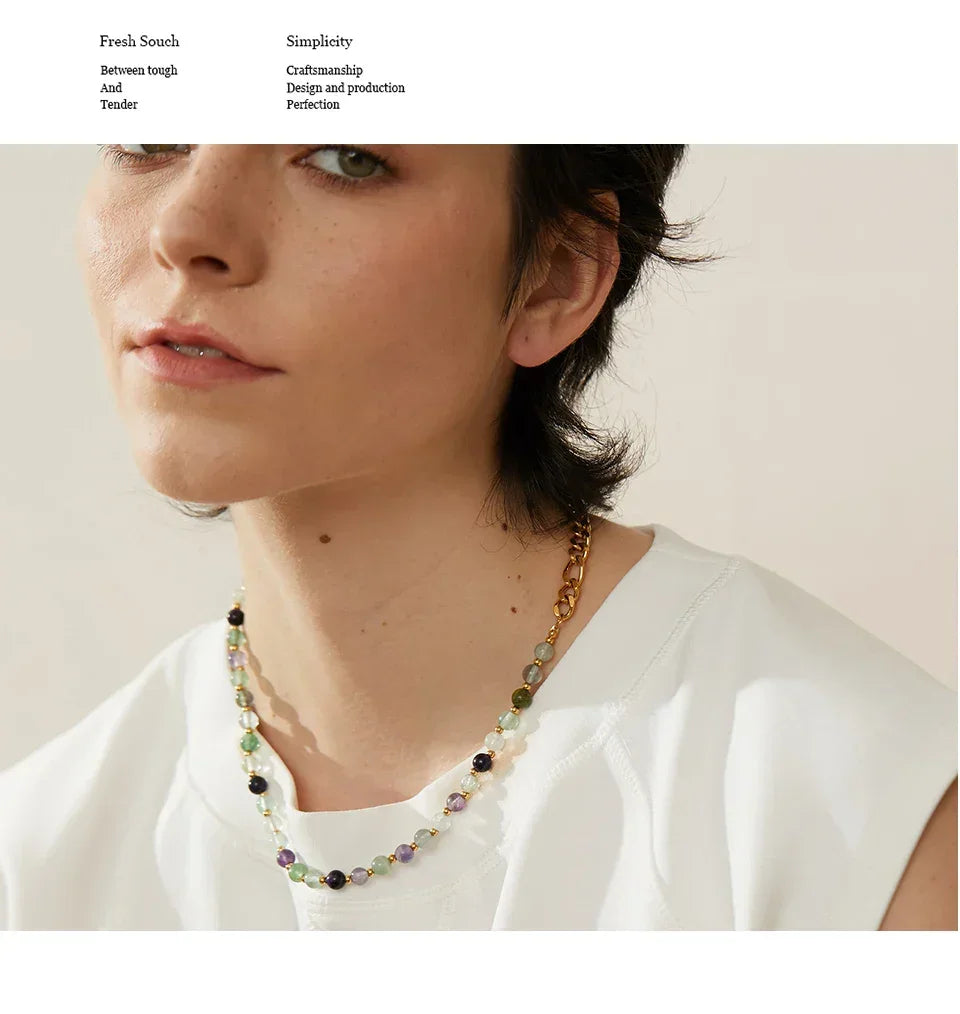 Urban Mosaic Necklace - TM & CO. JEWELS 