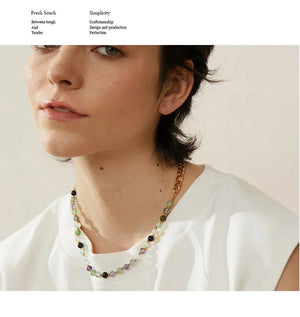 Urban Mosaic Necklace - TM & CO. JEWELS 