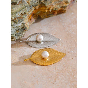 Elegant Sprig Pin - TM & CO. JEWELS 