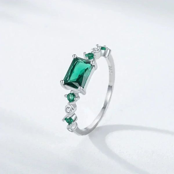 Jade Luxe Square Ring - TM & Co. Jewels