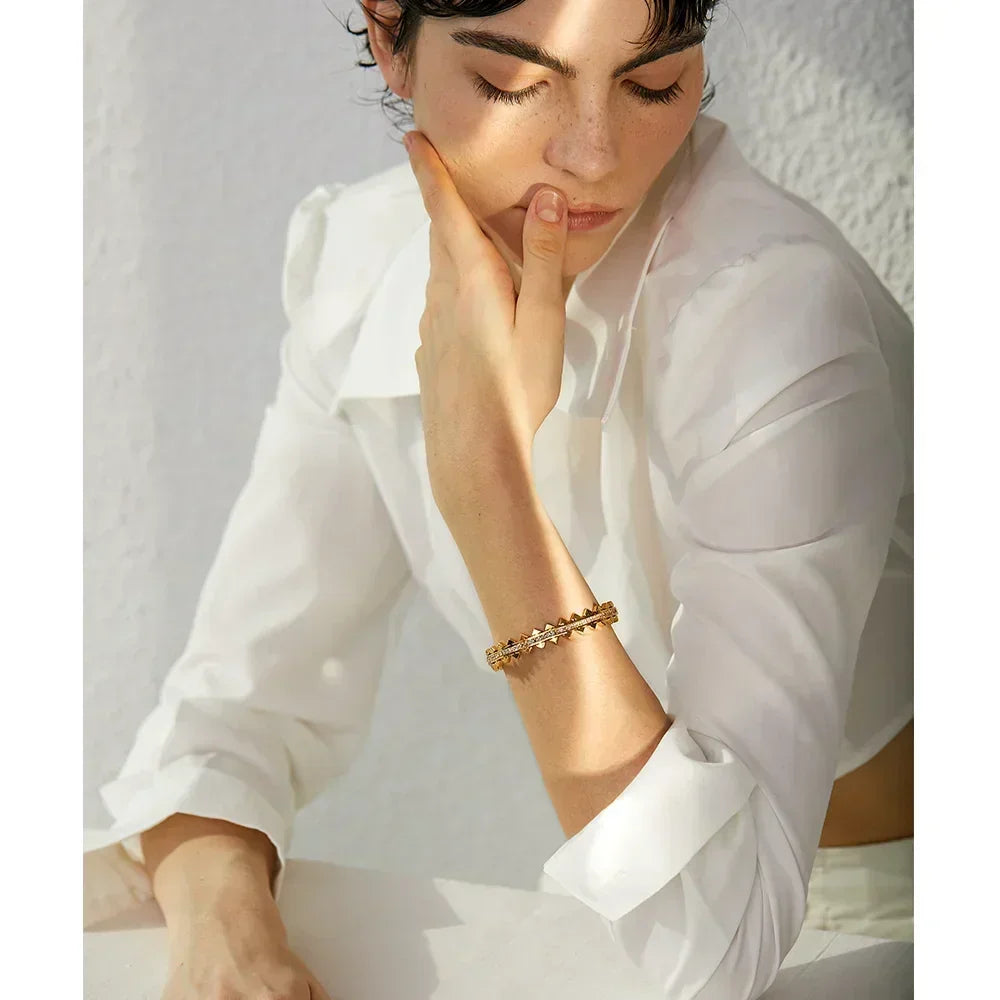 Ava's Cubic Splendor Bracelet - TM & Co. Jewels