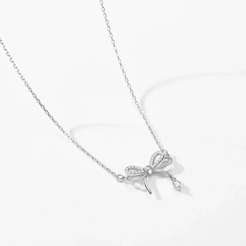 Timeless Bowknot Necklace - TM & CO. JEWELS 