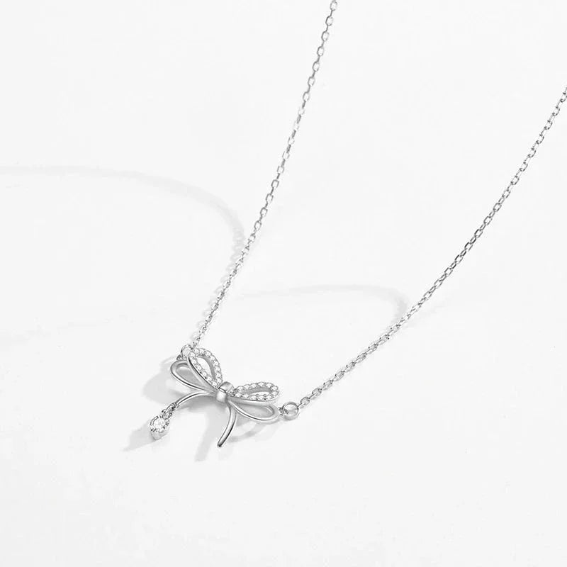 Timeless Bowknot Necklace - TM & CO. JEWELS 