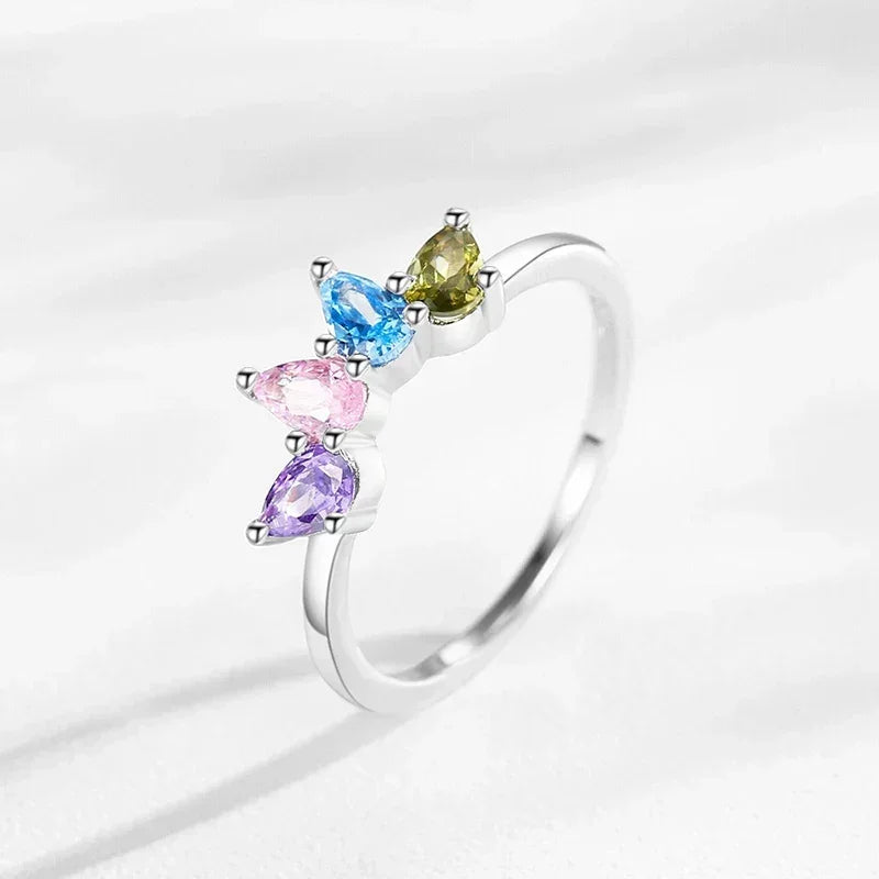 Aurora Flare CZ Ring - TM & CO. JEWELS 